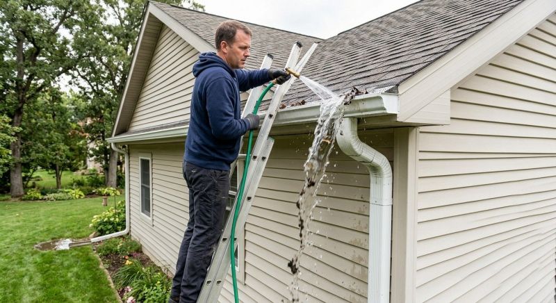 Eavestrough Clearing in Fredericksburg, VA
